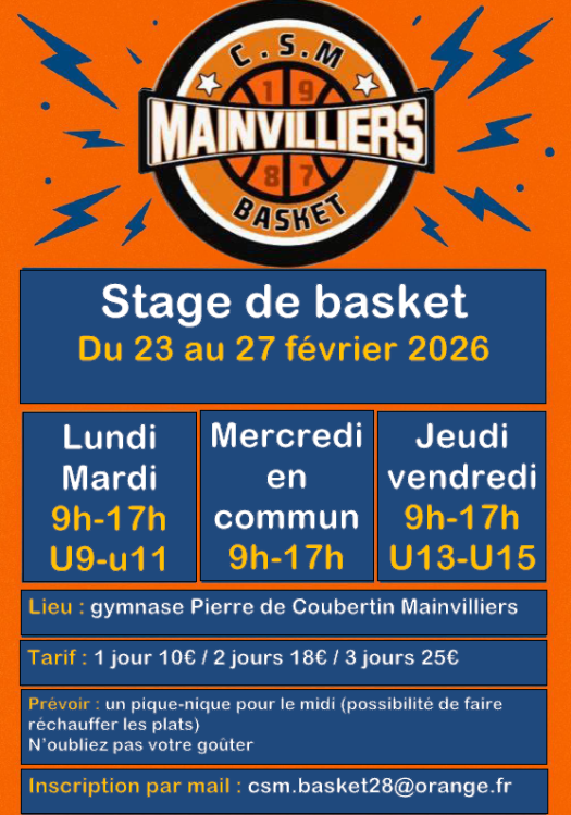 Stage Jeunes Vacances d'hiver